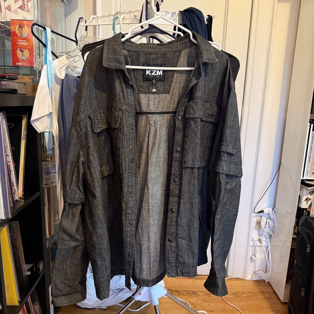 Kzm Convertible Shirt Jacket